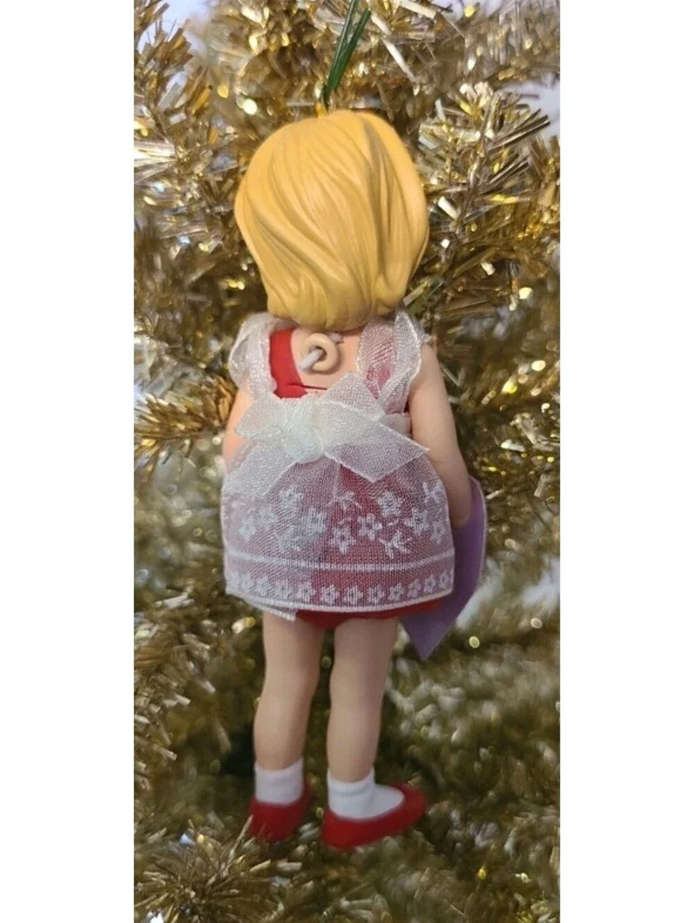 2009 Chatty Cathy The Talking Doll Hallmark Keepsake Christmas Tree Ornament.